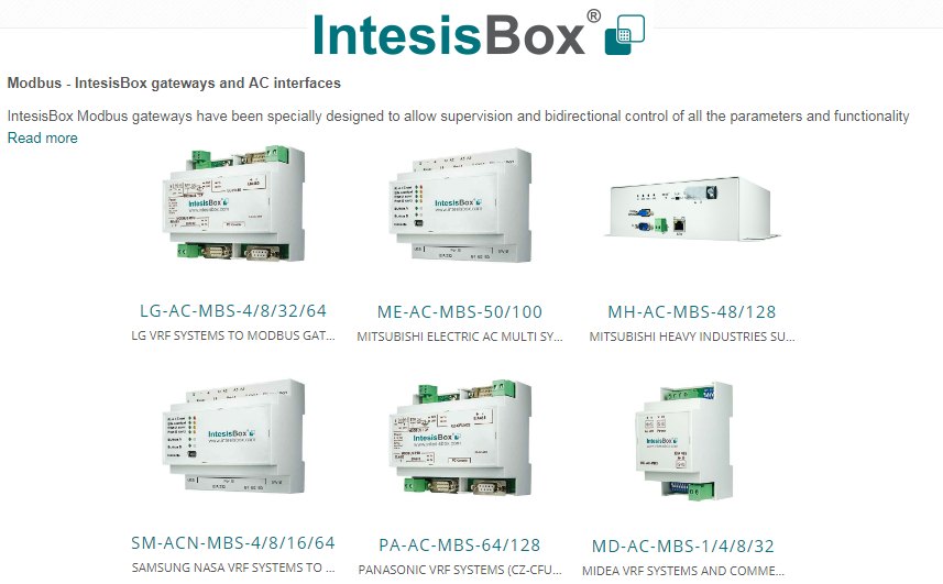 IntesisBox XX-AC-MBS-128