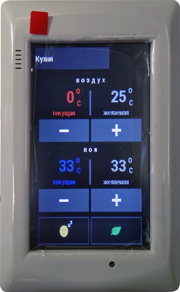 Тачпанель ICPDAS TPD433А-H для умного дома EasyHome