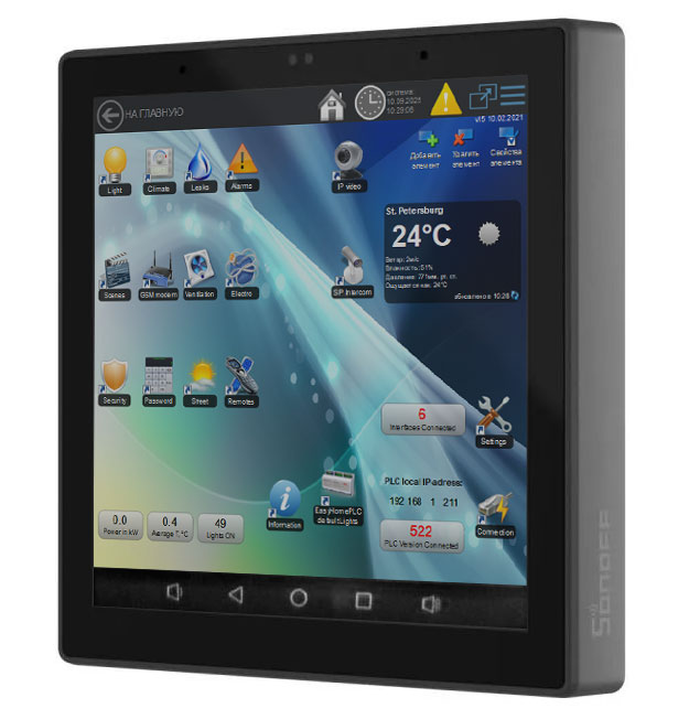 Тачпанель Sonoff NS Panel Pro с EasyHome Тачпанель Sonoff NS Panel Pro с EasyHome